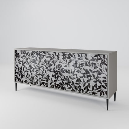 CHARCOAL SPROUT Μπουφές 3-θυρών