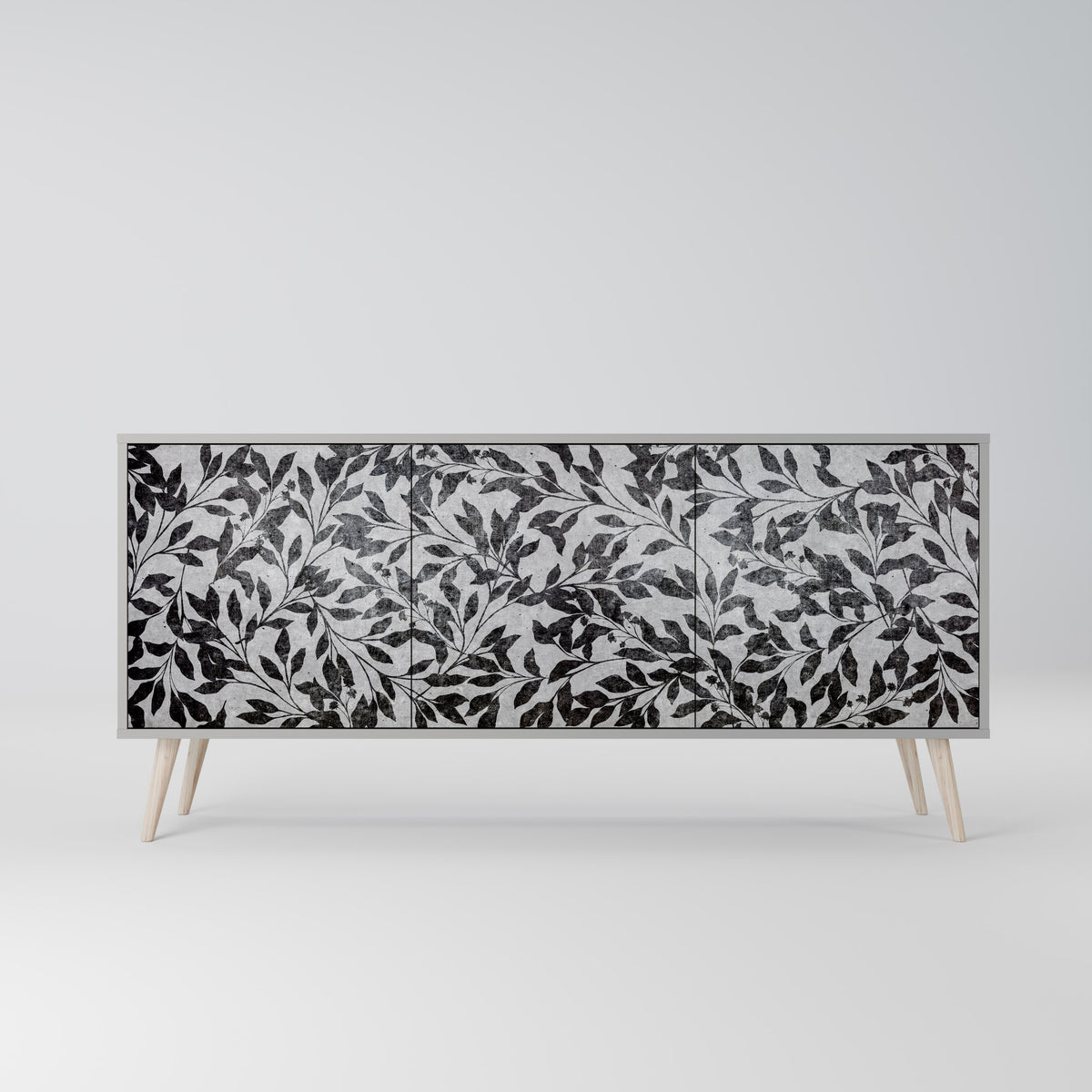 CHARCOAL SPROUT Μπουφές 3-θυρών