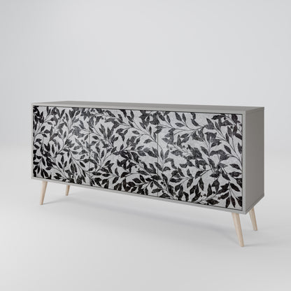 CHARCOAL SPROUT Μπουφές 3-θυρών