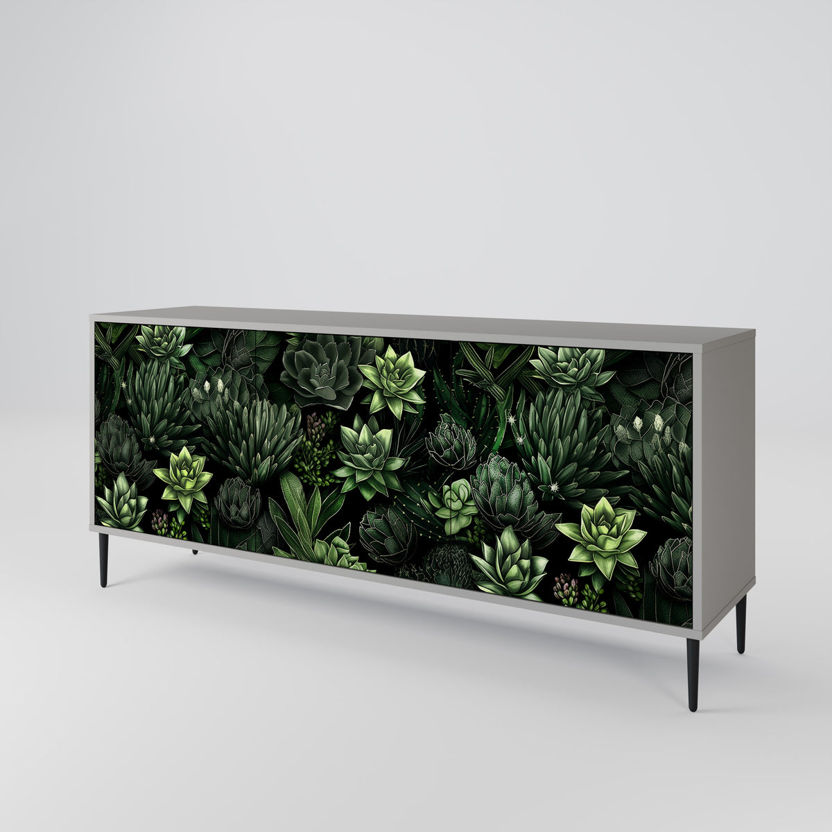 SUCCULENT JUNGLE Μπουφές 3-θυρών