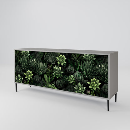 SUCCULENT JUNGLE Μπουφές 3-θυρών