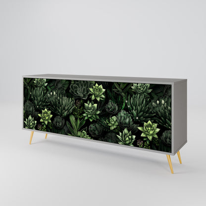 SUCCULENT JUNGLE Μπουφές 3-θυρών