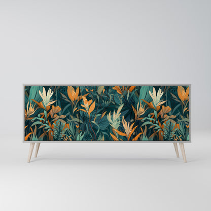 FLORAL SERENITY Μπουφές 3-θυρών