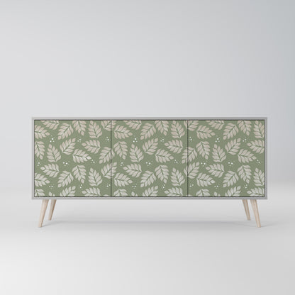 LEAVES ON GREEN Μπουφές 3-θυρών