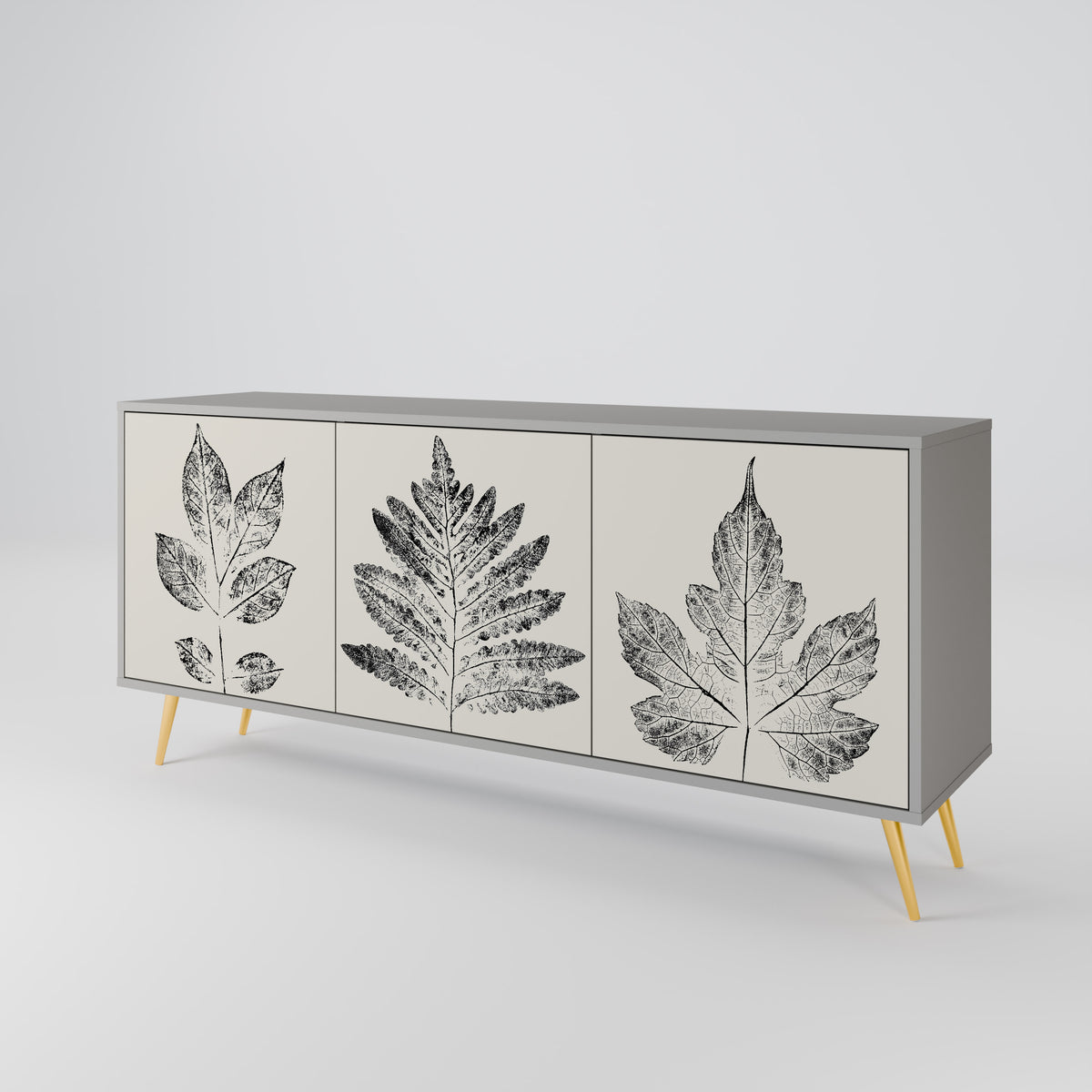 LEAFY STAMPS Μπουφές 3-θυρών