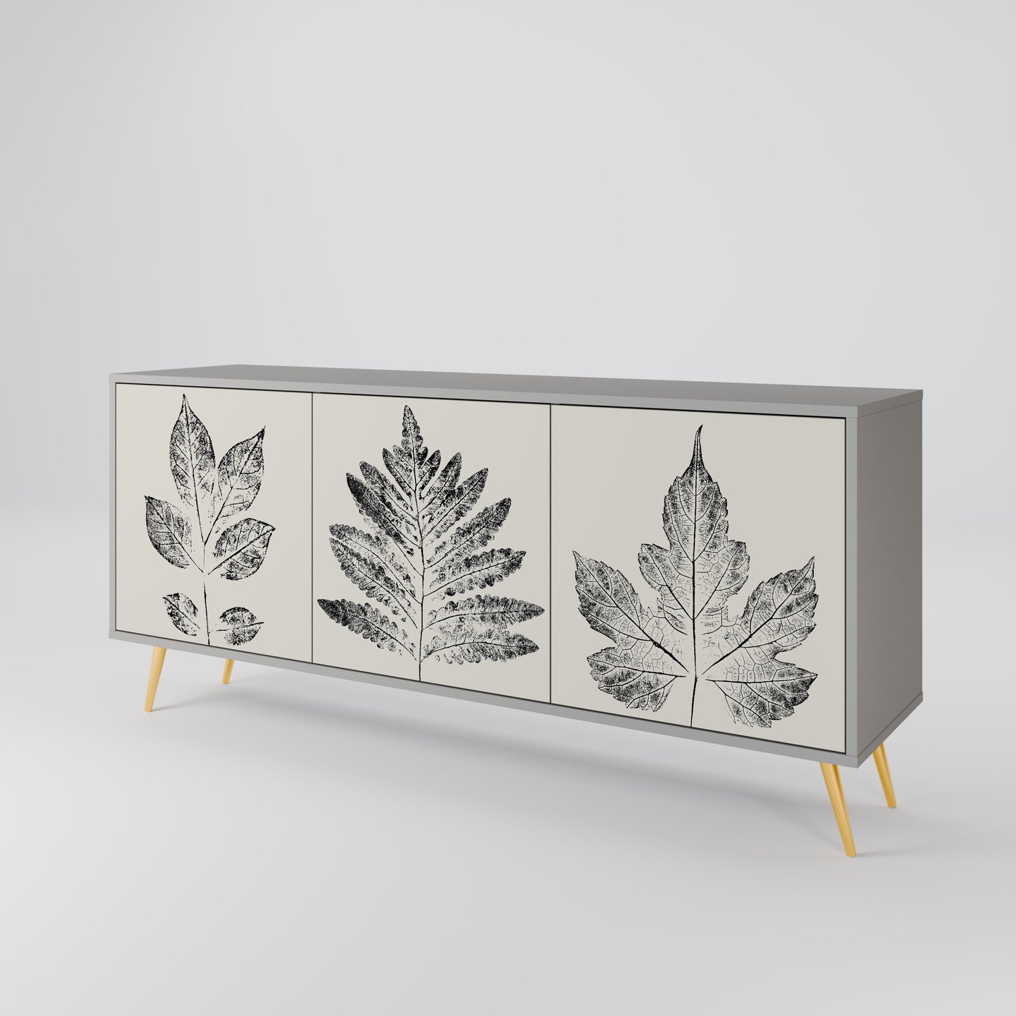 LEAFY STAMPS Μπουφές 3-θυρών