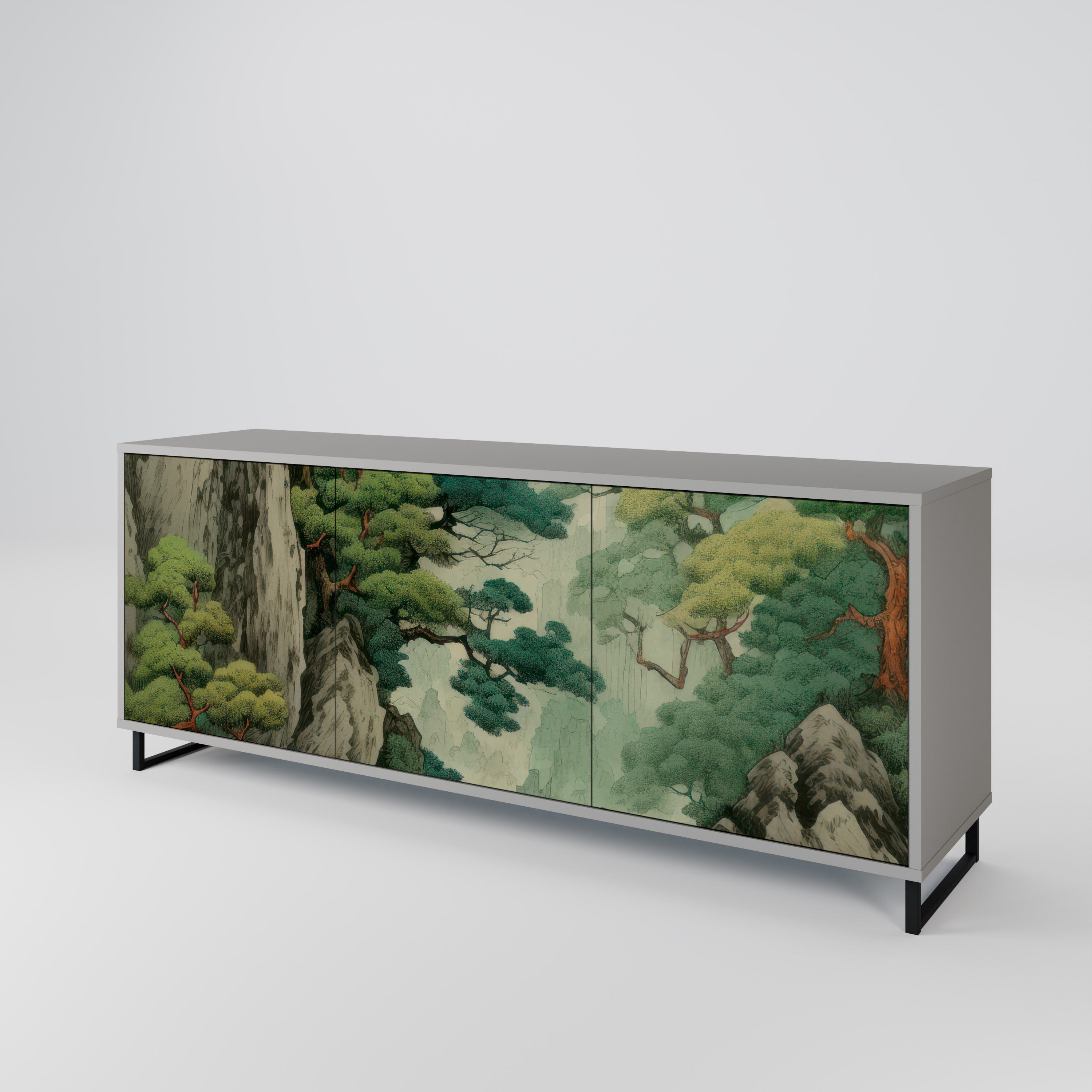 VERDURE ABYSS 3-Door Sideboard