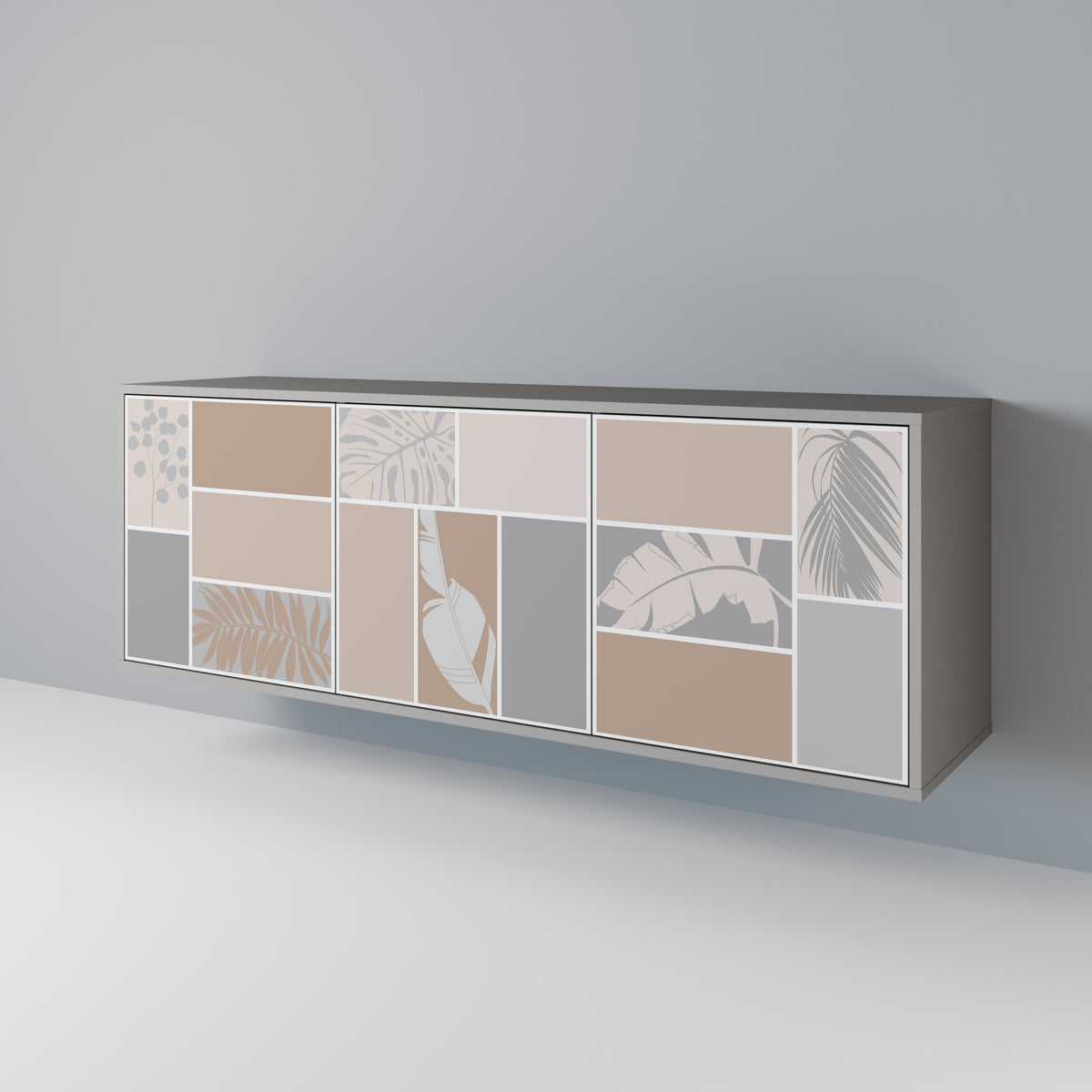 TROPICAL SHAPES Μπουφές 3-θυρών