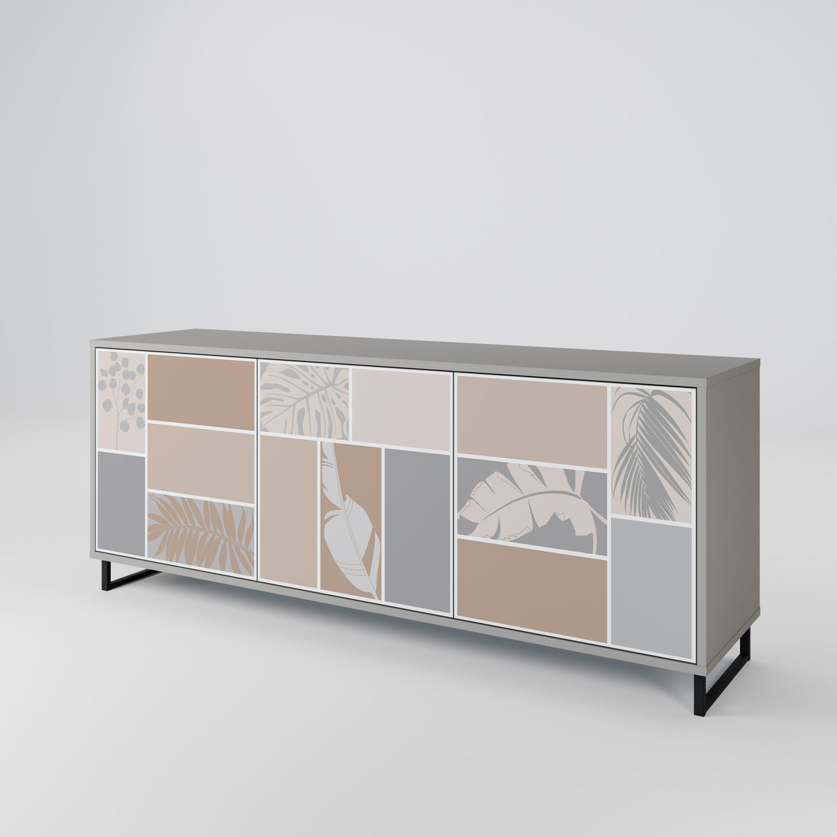 TROPICAL SHAPES Μπουφές 3-θυρών