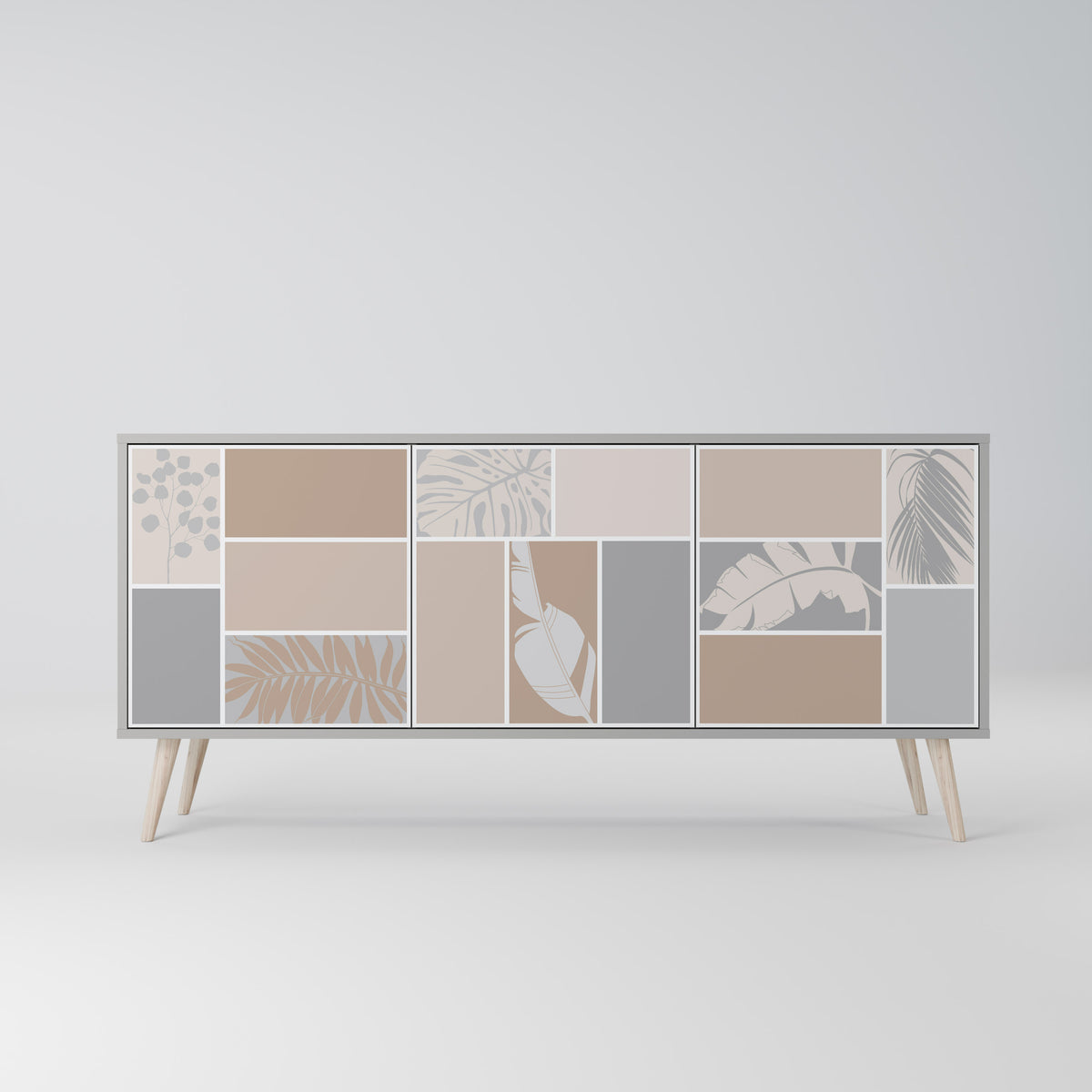 TROPICAL SHAPES 3-Door Sideboard