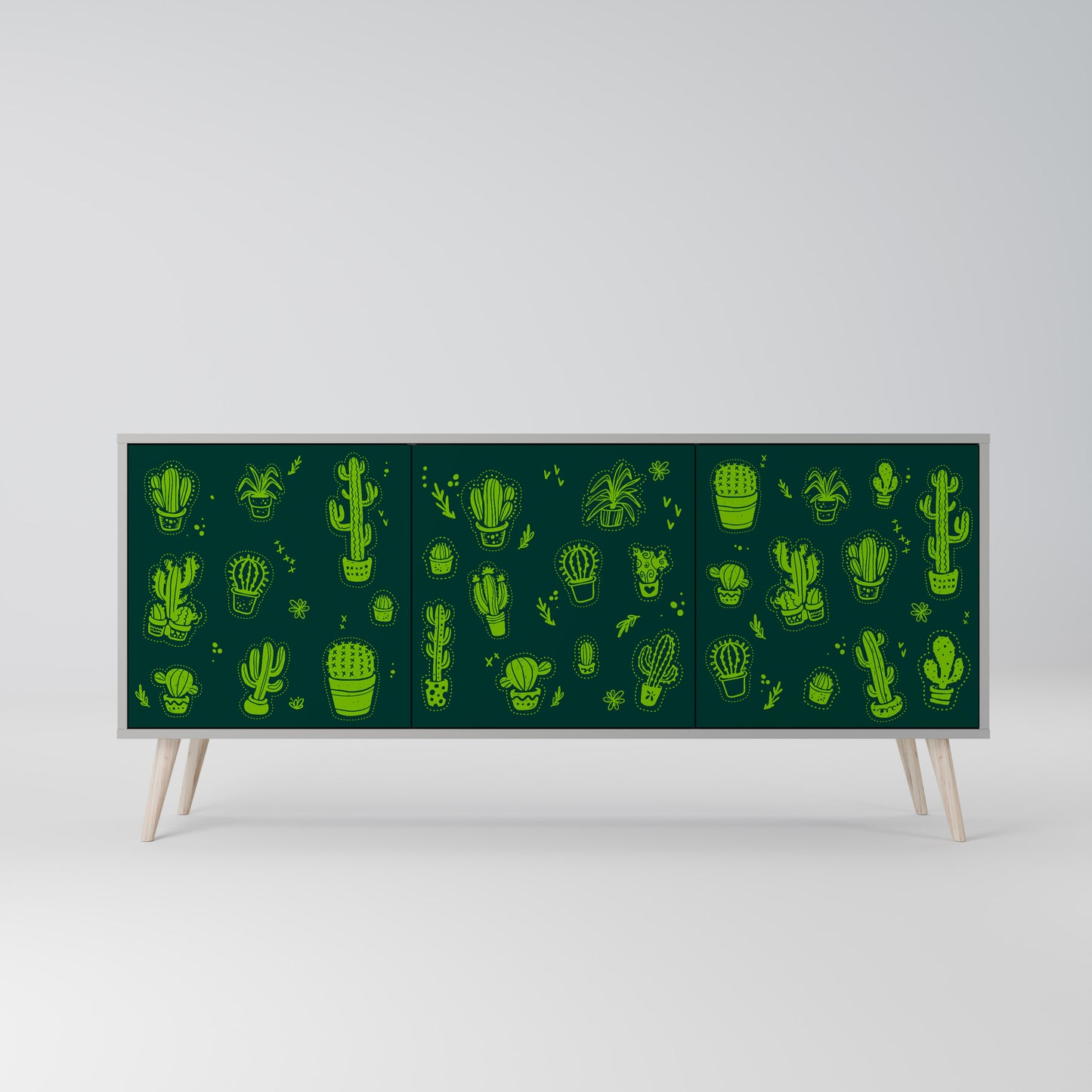 DESERT GREEN Μπουφές 3-θυρών