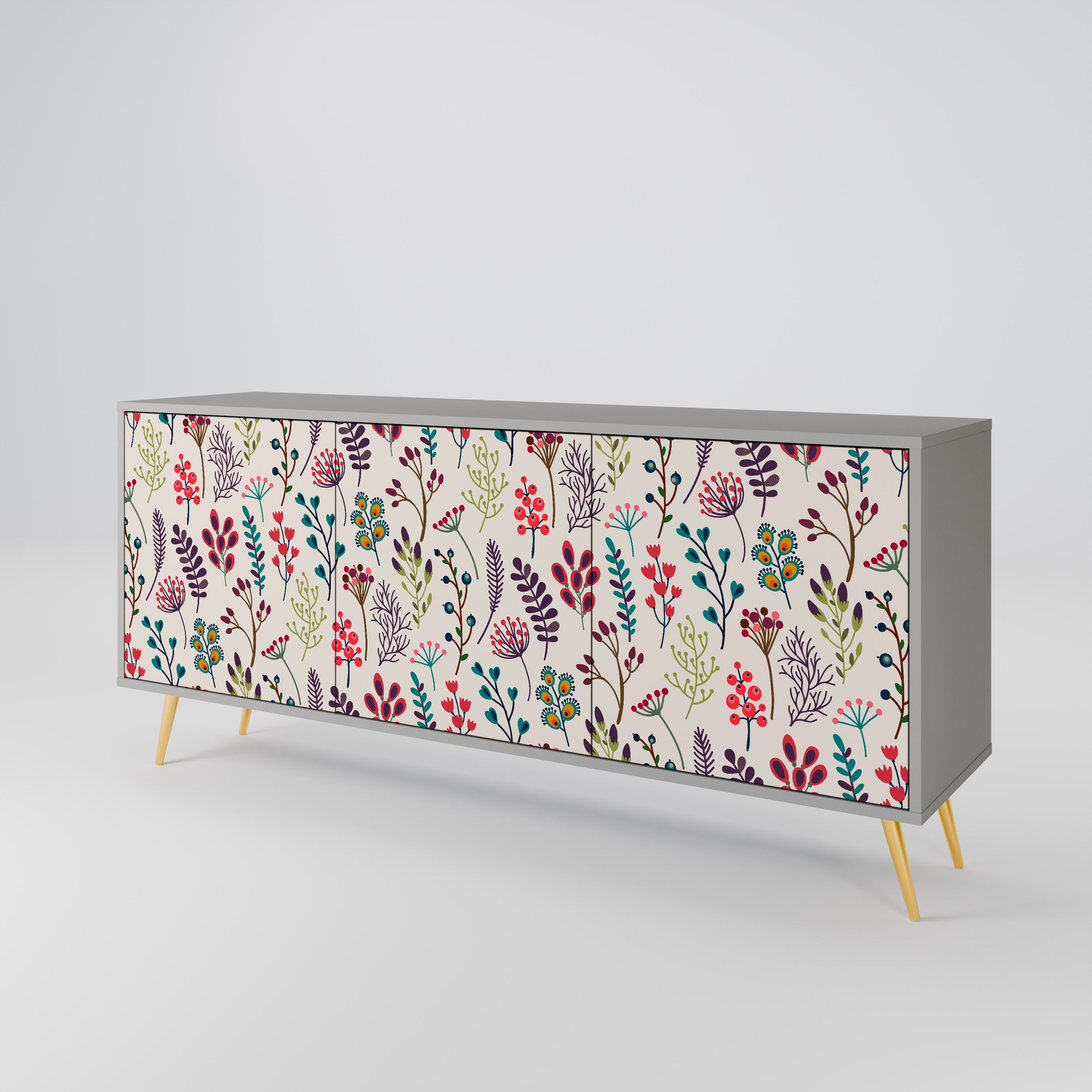 AUTUMN SUNDRIES 3-Door Sideboard
