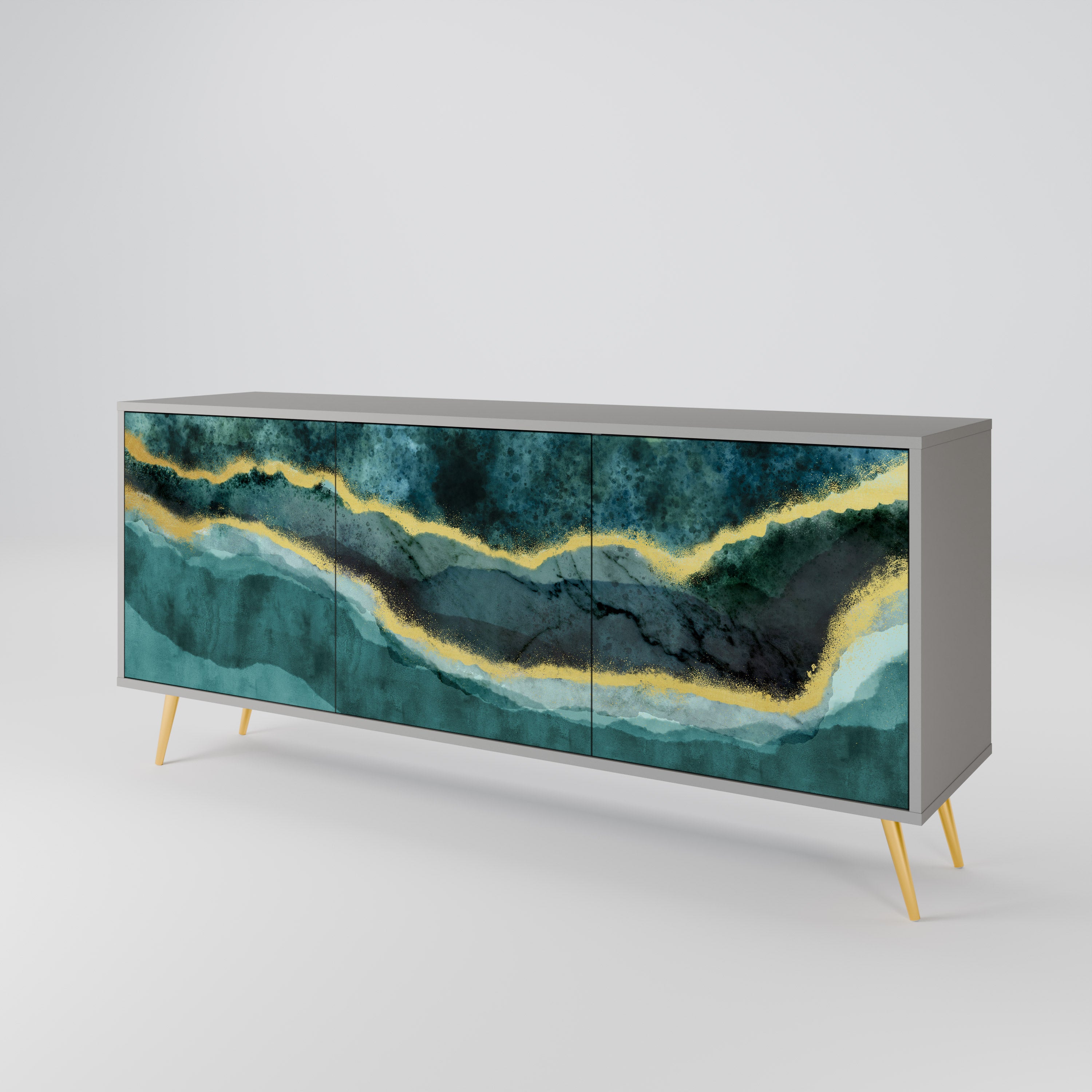 GOLDRUSH ODYSSEY 3-Door Sideboard