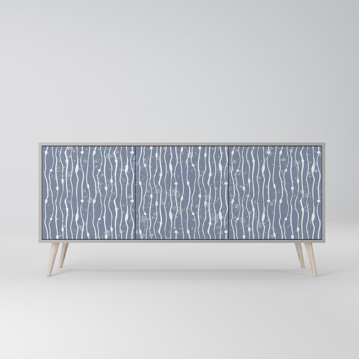 GRAPHITE RAIN 3-Door Sideboard