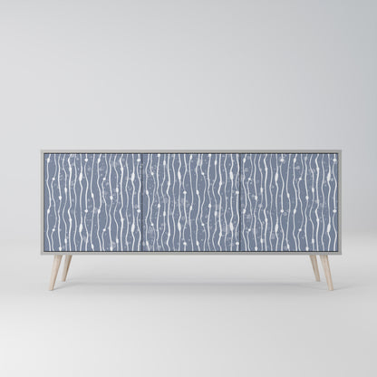 GRAPHITE RAIN Μπουφές 3-θυρών