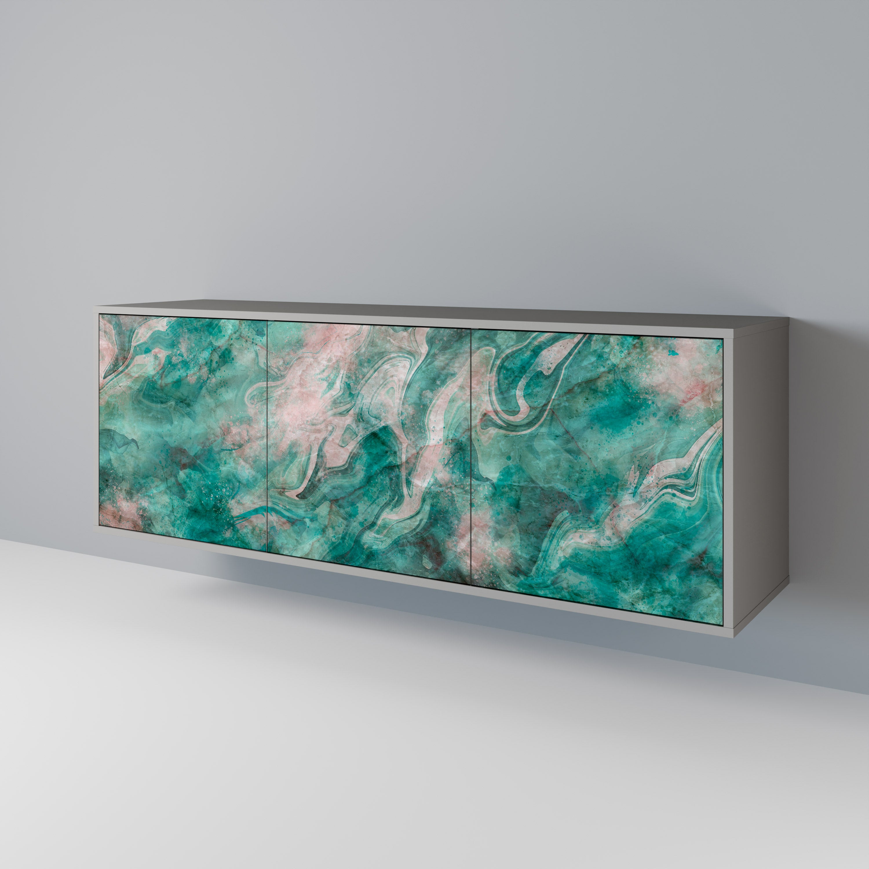ABSTRACT ALCHEMY 3-Door Sideboard