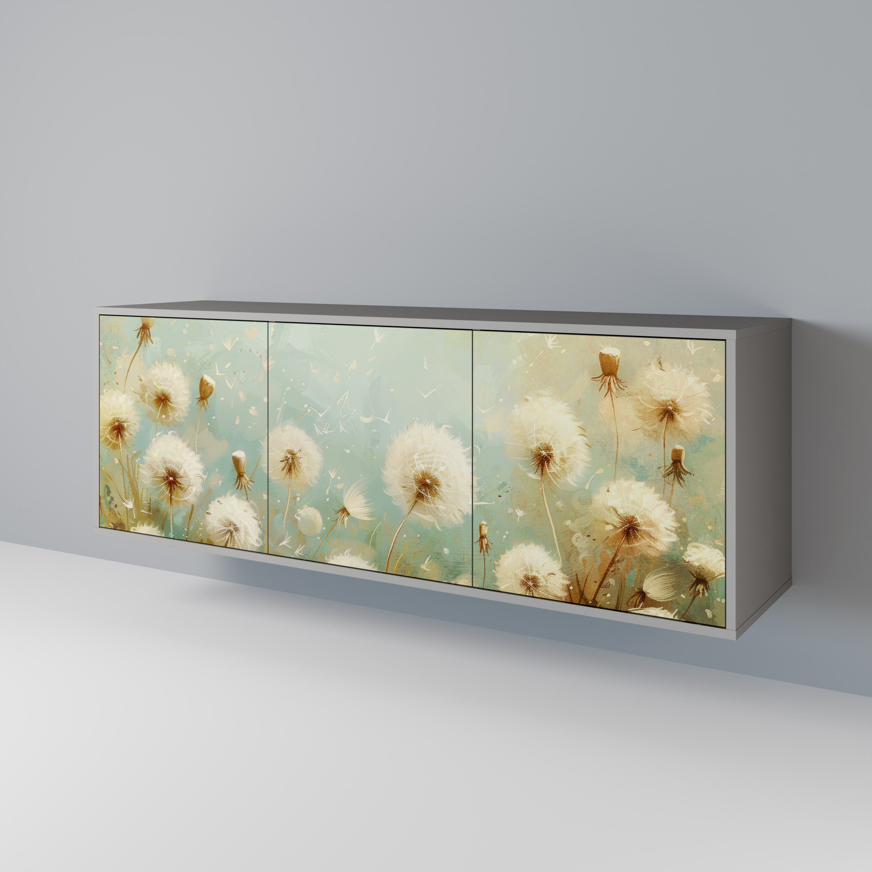 DREAMY MEADOW 3-Door Sideboard