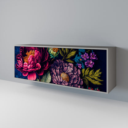 BLOOMING ELEGANCE Μπουφές 3-θυρών