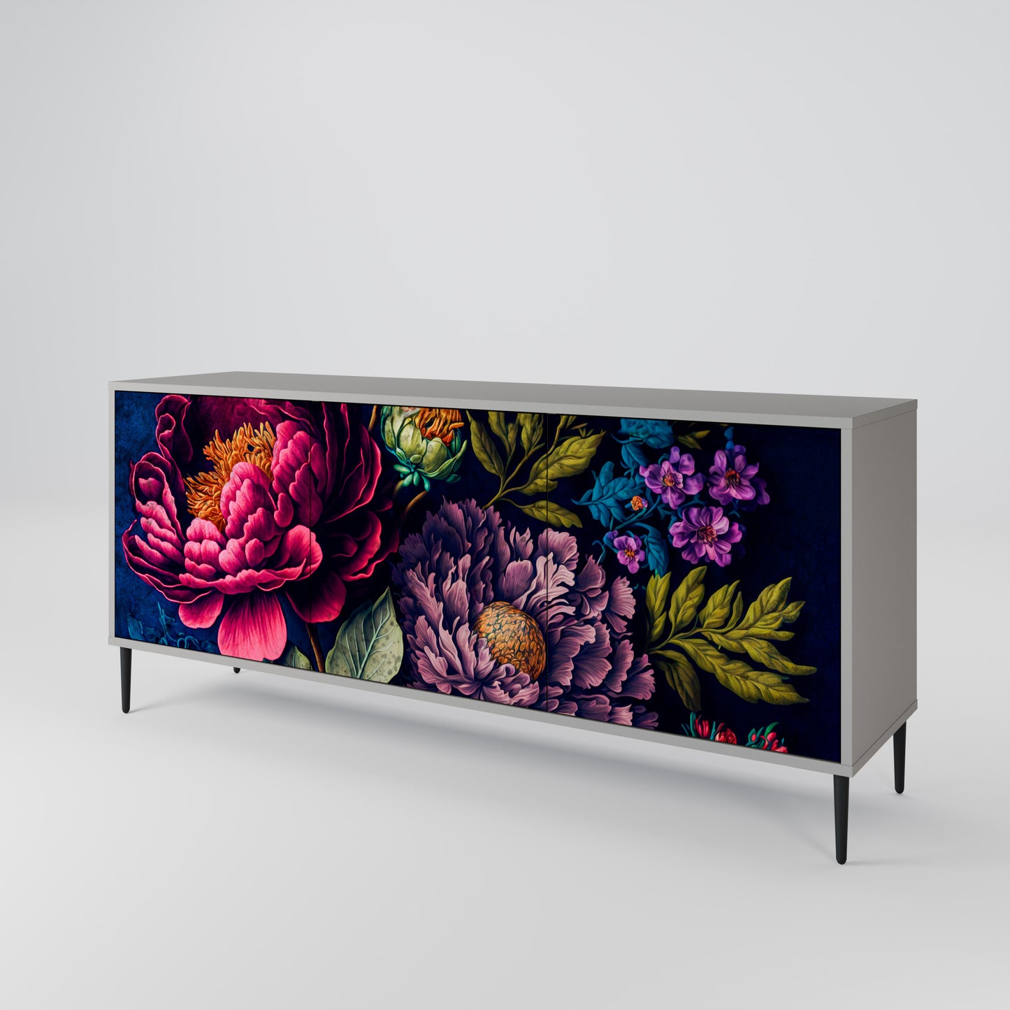 BLOOMING ELEGANCE Μπουφές 3-θυρών