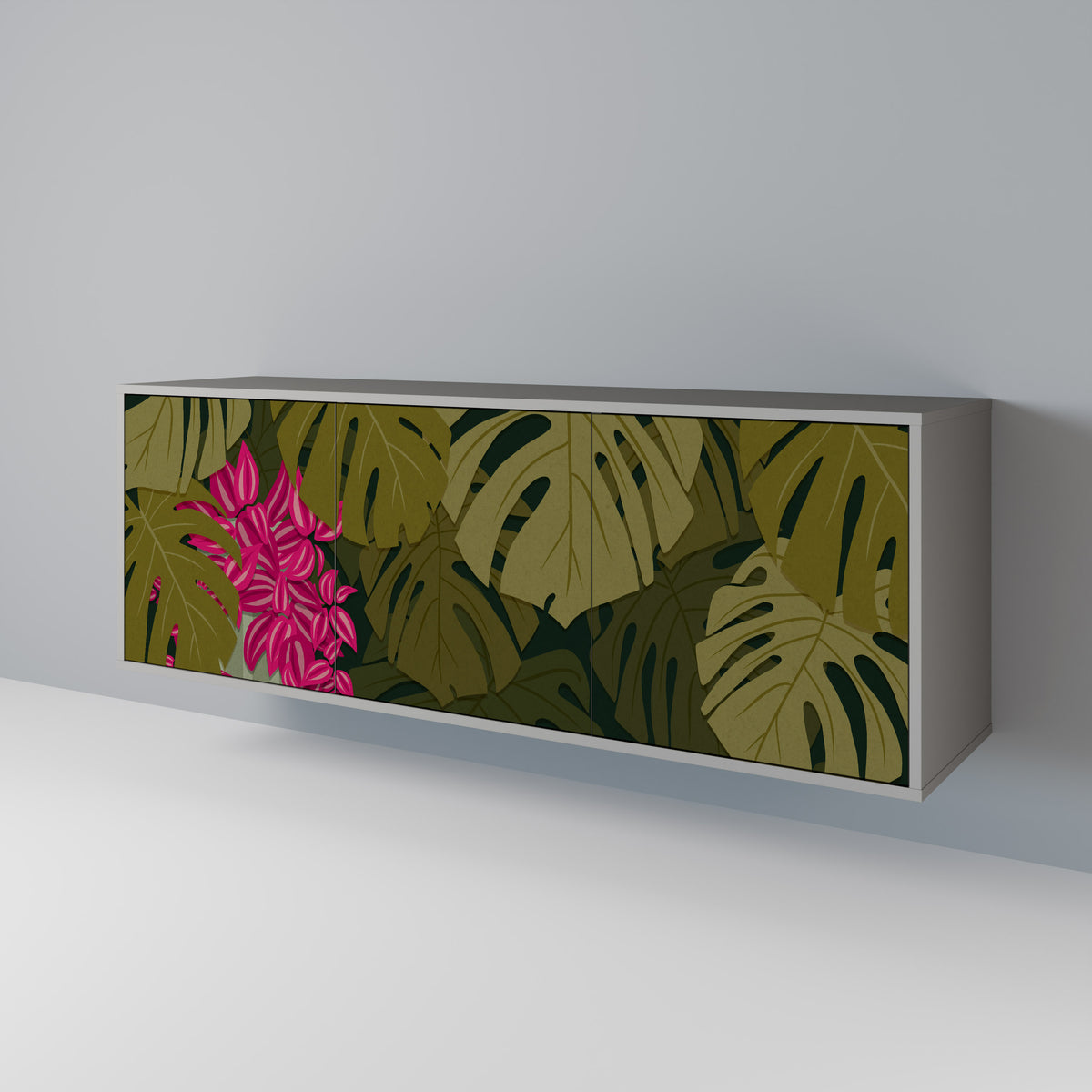 TROPICAL BEAUTY Μπουφές 3-θυρών