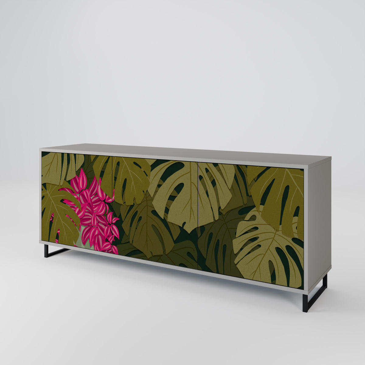 TROPICAL BEAUTY Μπουφές 3-θυρών