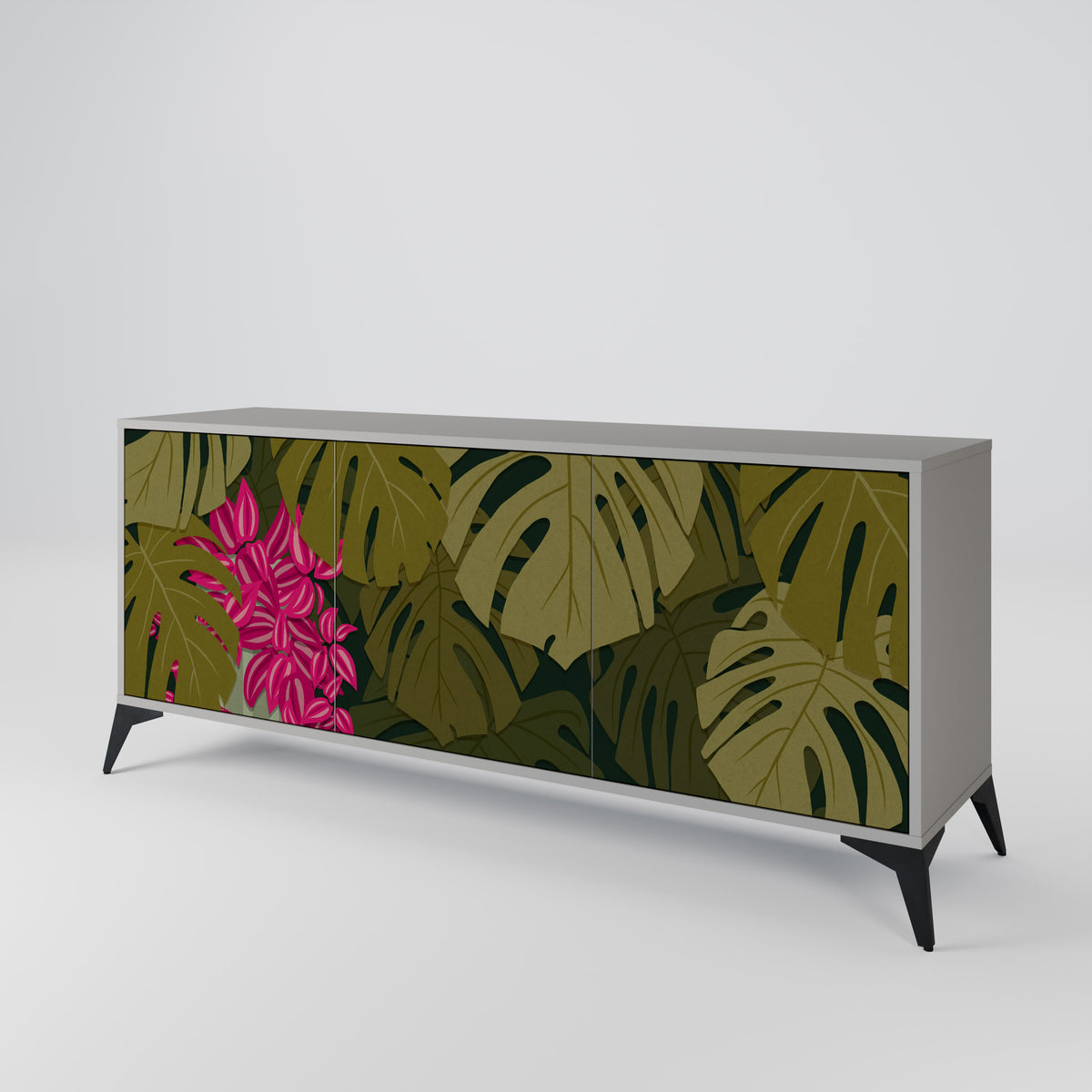 TROPICAL BEAUTY Μπουφές 3-θυρών