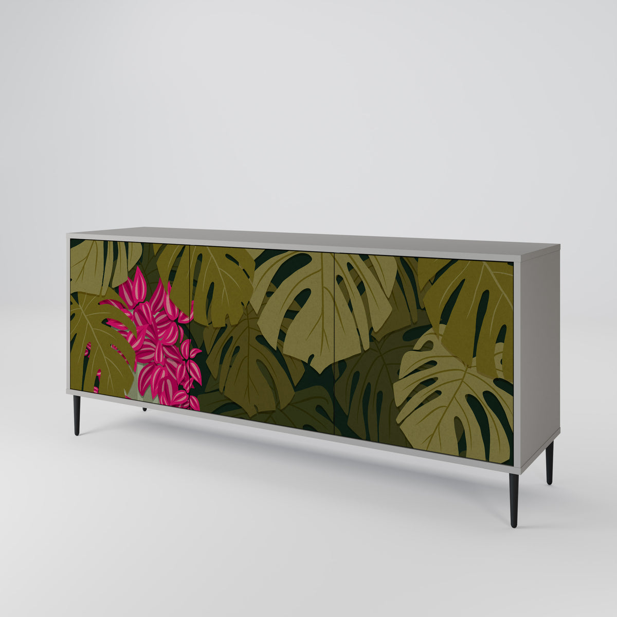 TROPICAL BEAUTY Μπουφές 3-θυρών