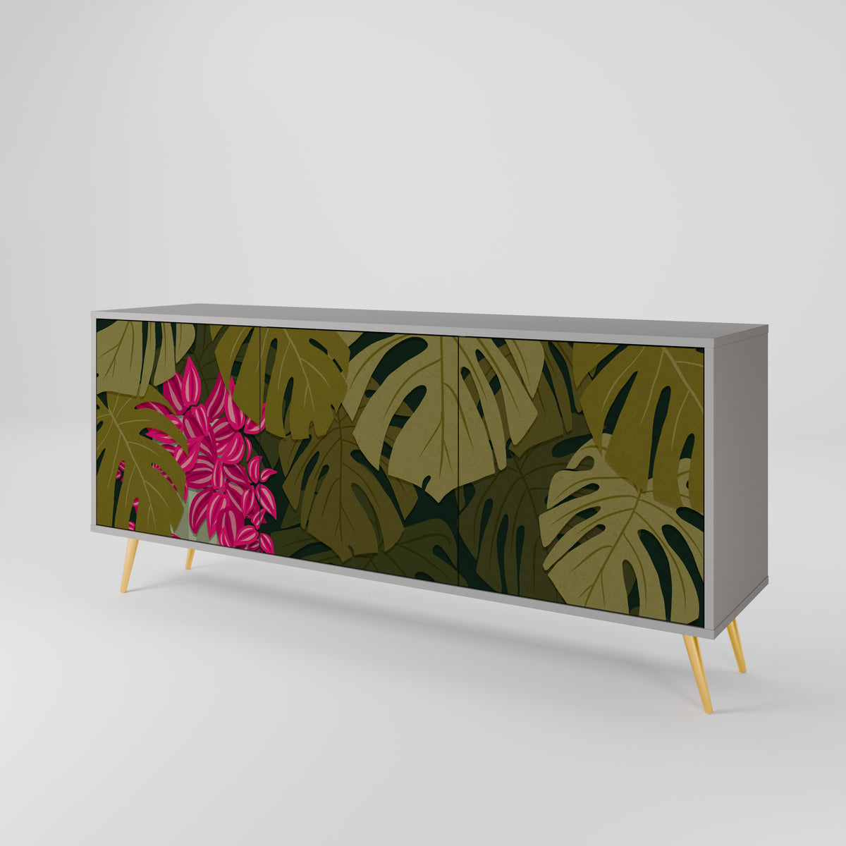 TROPICAL BEAUTY Μπουφές 3-θυρών