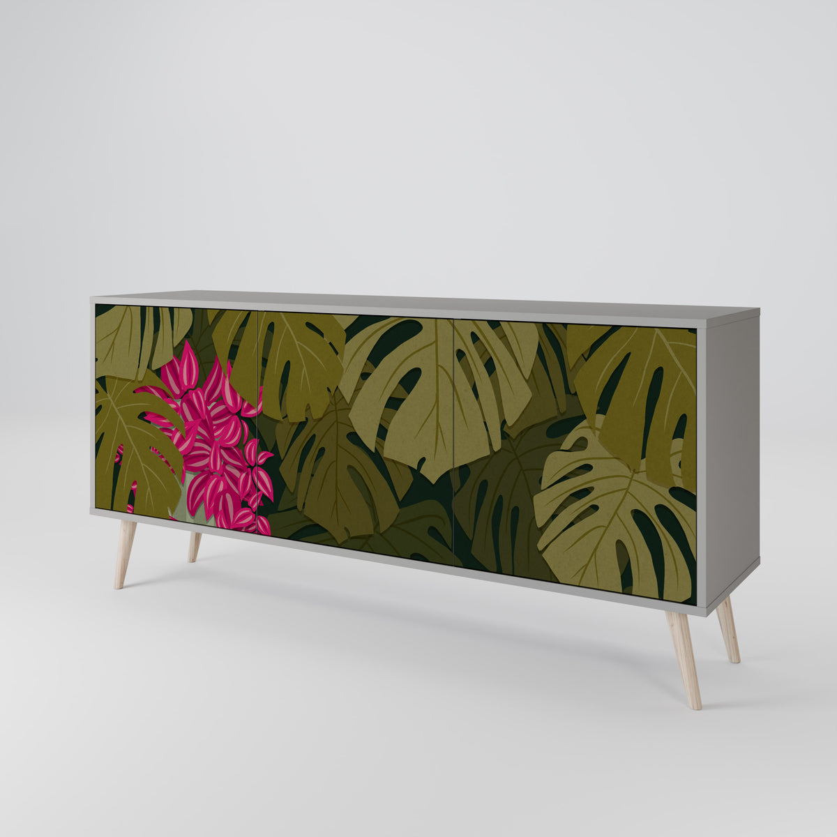 TROPICAL BEAUTY Μπουφές 3-θυρών