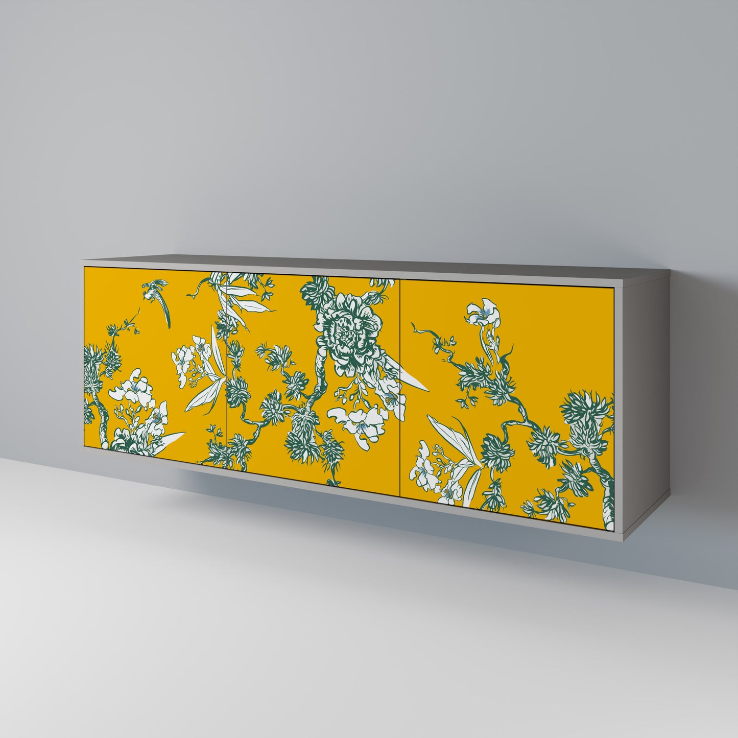 YELLOW CHINOISERIE Μπουφές 3-θυρών
