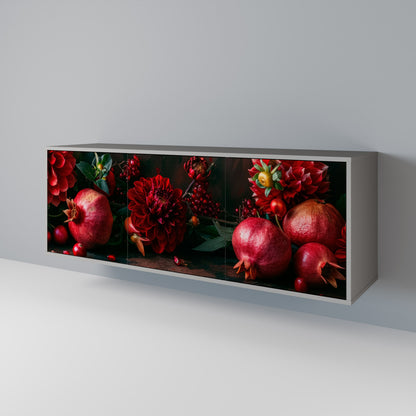 DAHLIAS AND POMEGRANATES Μπουφές 3-θυρών