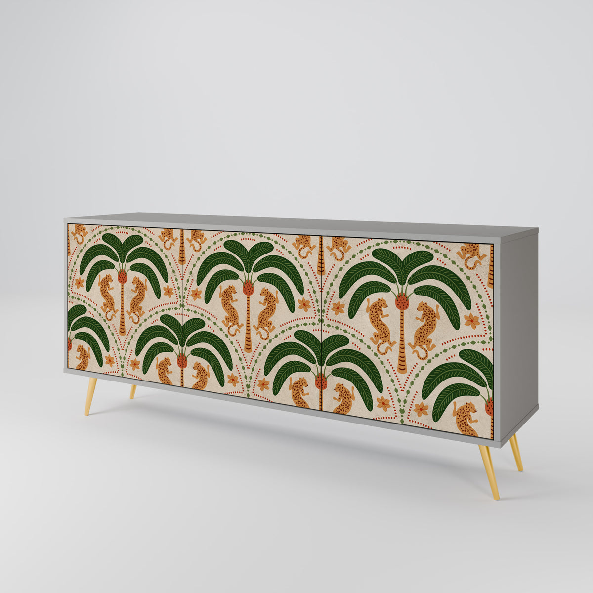 DANCING PREDATORS Μπουφές 3-θυρών