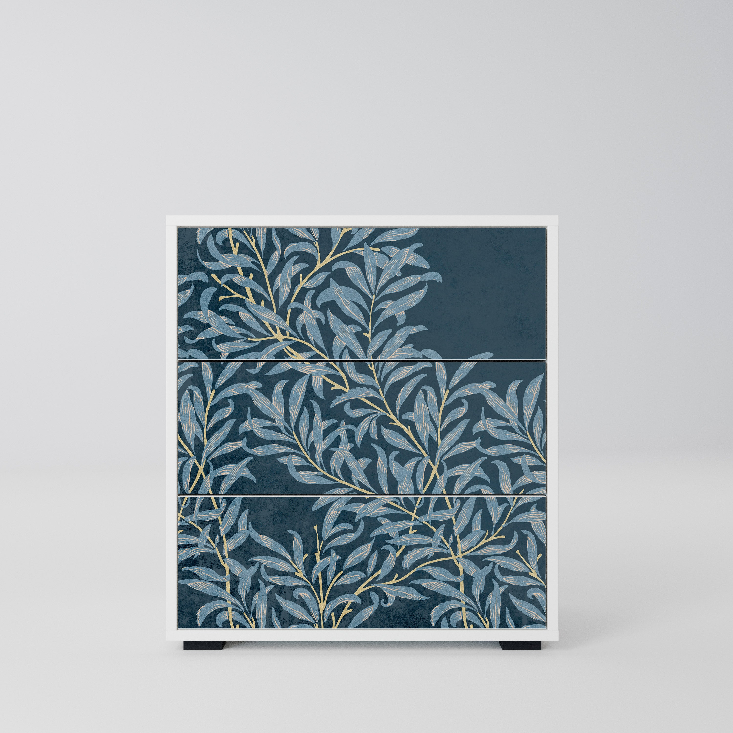 BLUE LEAVES Chest of drawers