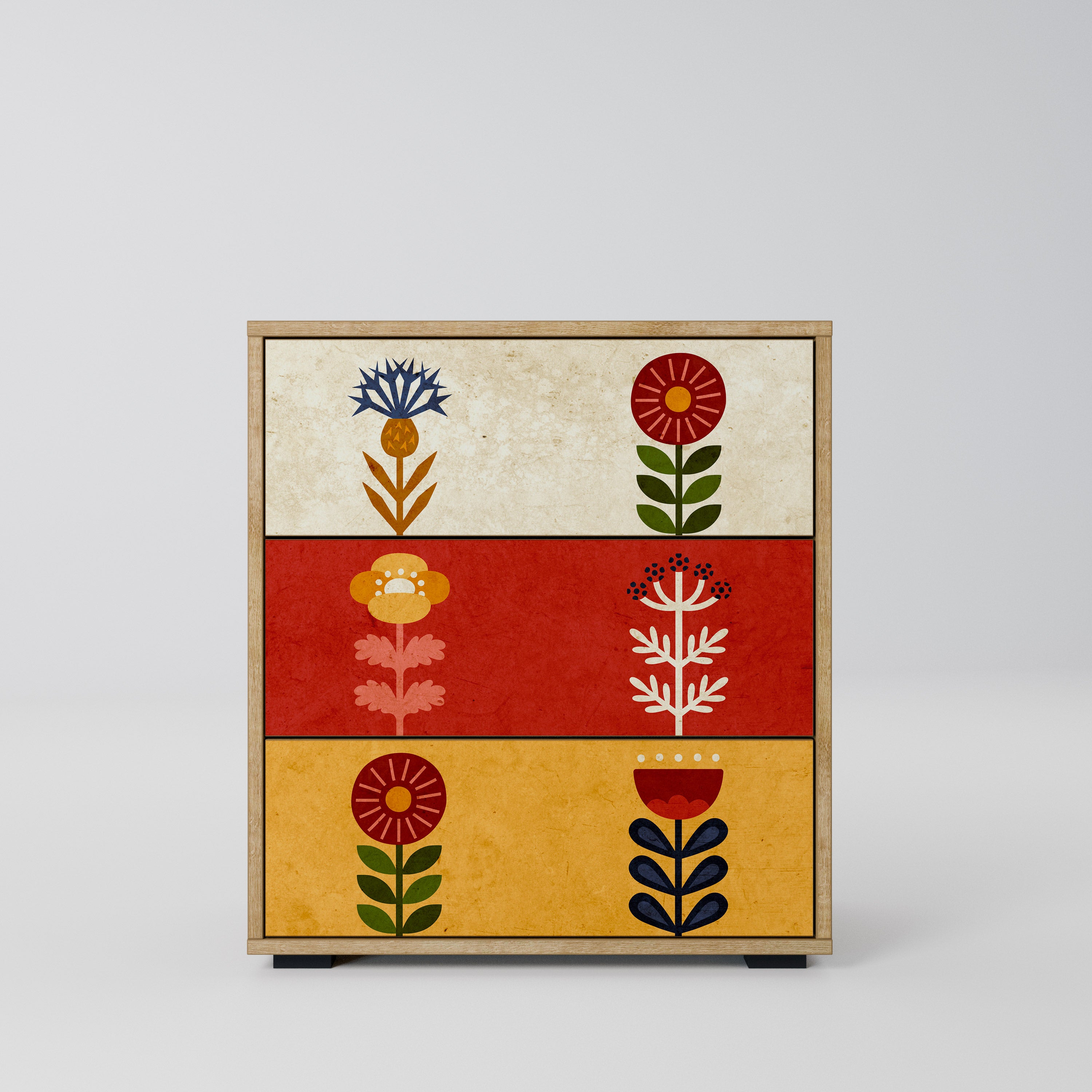 SCANDIC FLOWERET Chest of drawers