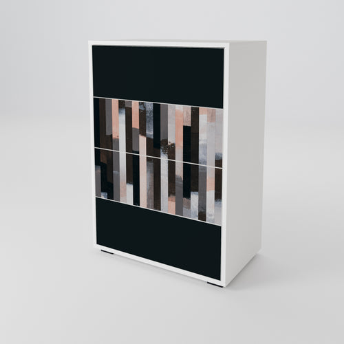 COLLAGE OF RECTANGLES Συρταριέρα