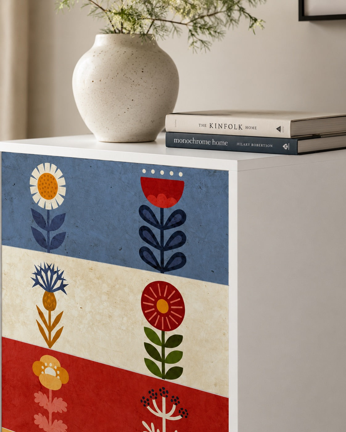 SCANDIC FLOWERET Chest of drawers