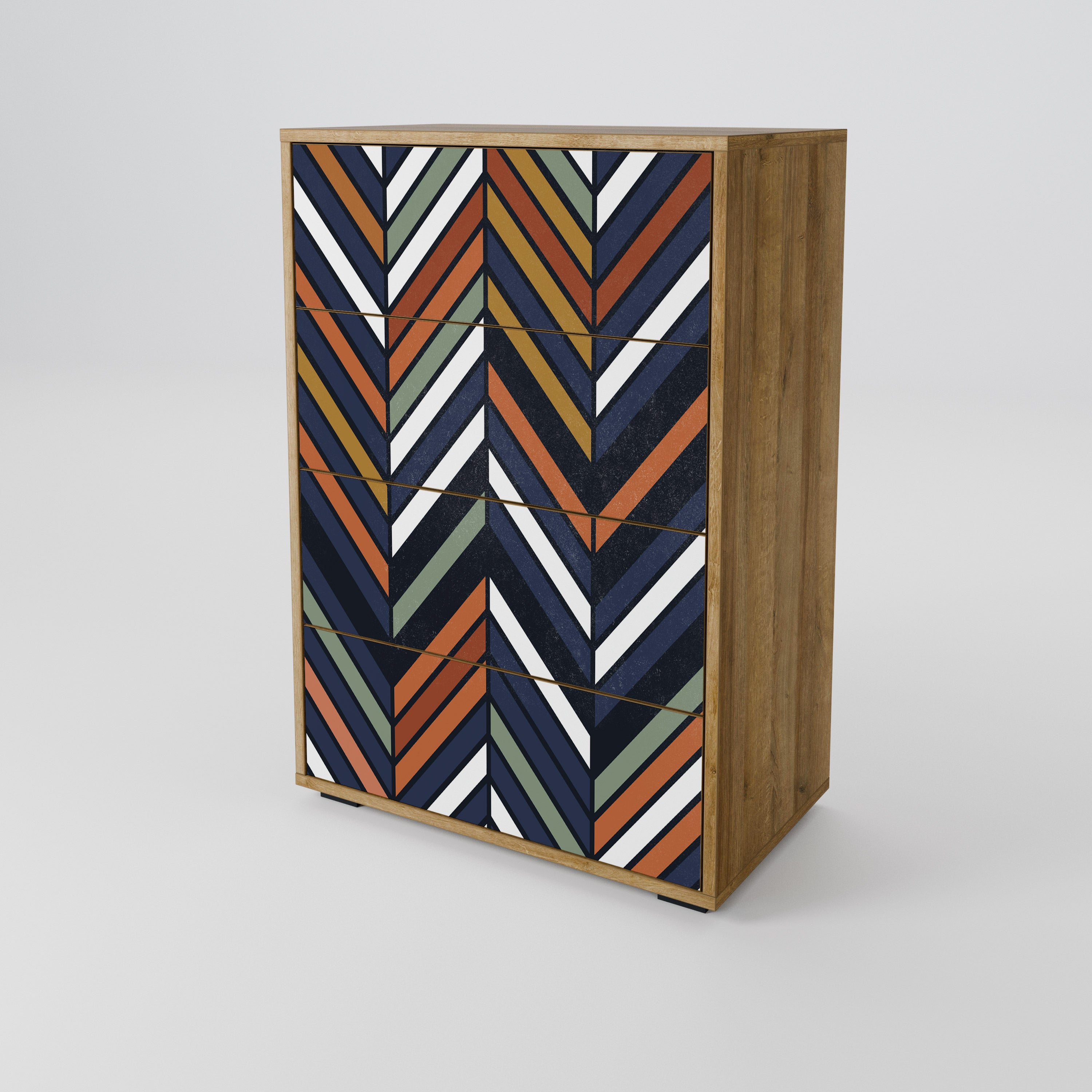 VIBRANT PATCHWORK Chest of drawers
