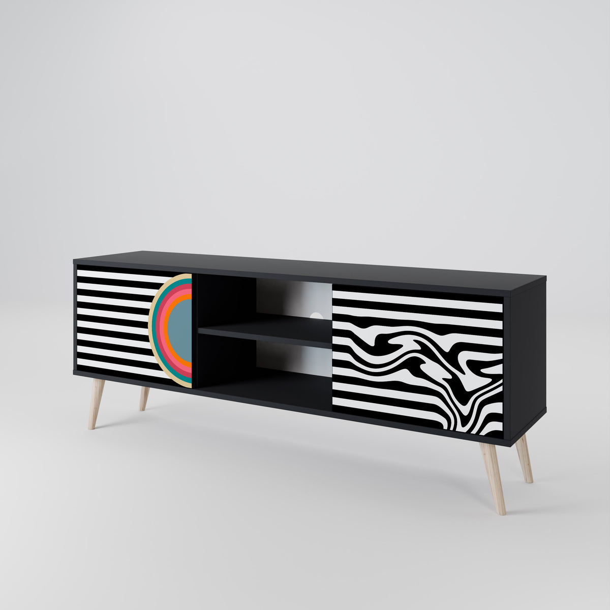 SPECTRA SHOWCASE Έπιπλο τηλεόρασης 2-θυρών