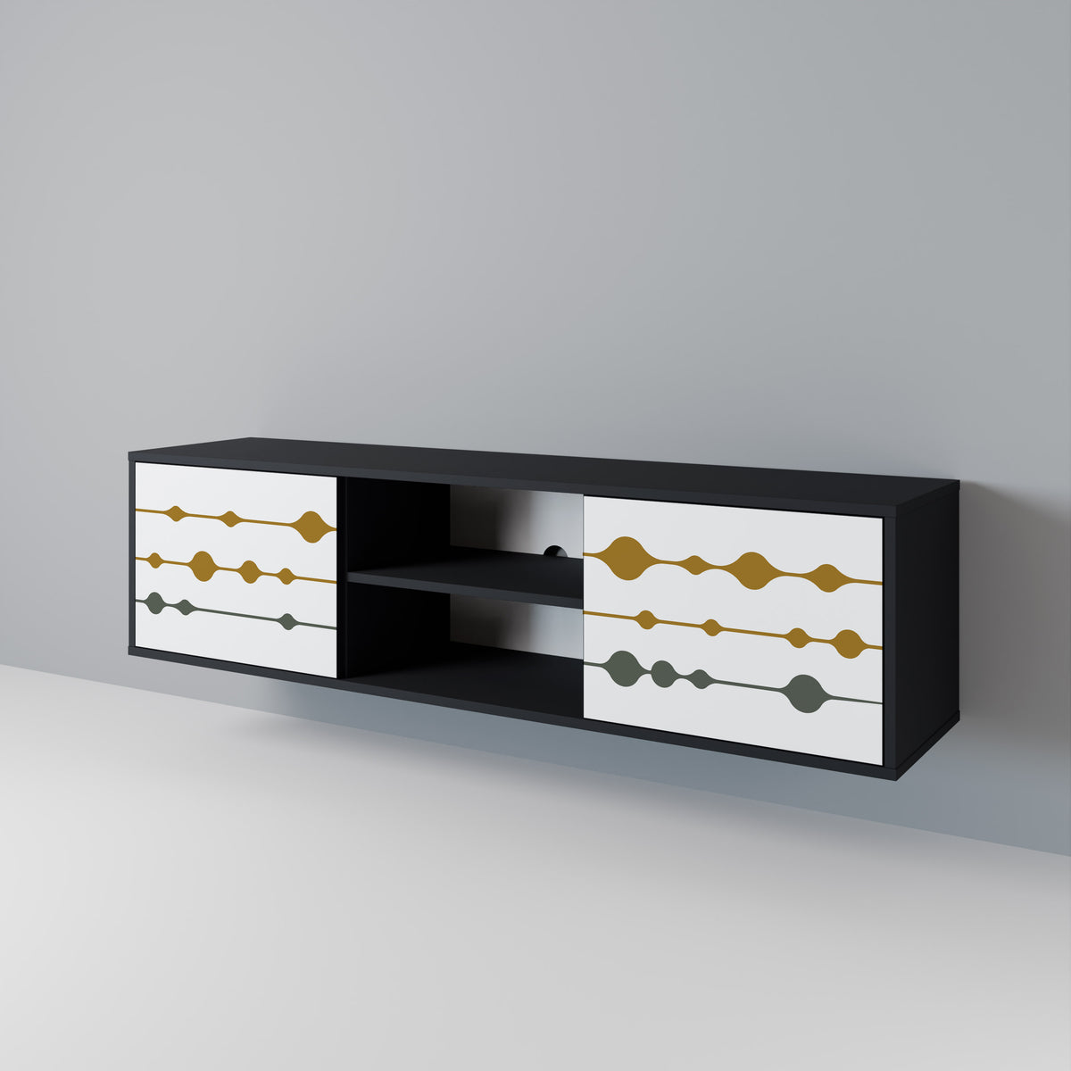 VIVID TONE 2-Door TV Cabinet