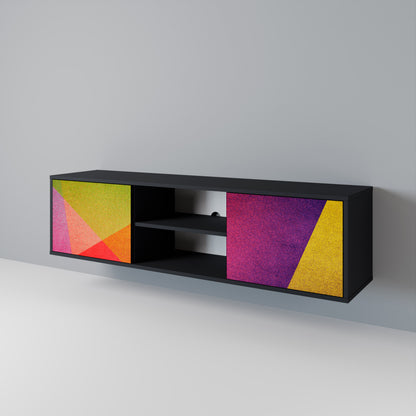 VIVID GEOMETRY 2-Door TV Cabinet