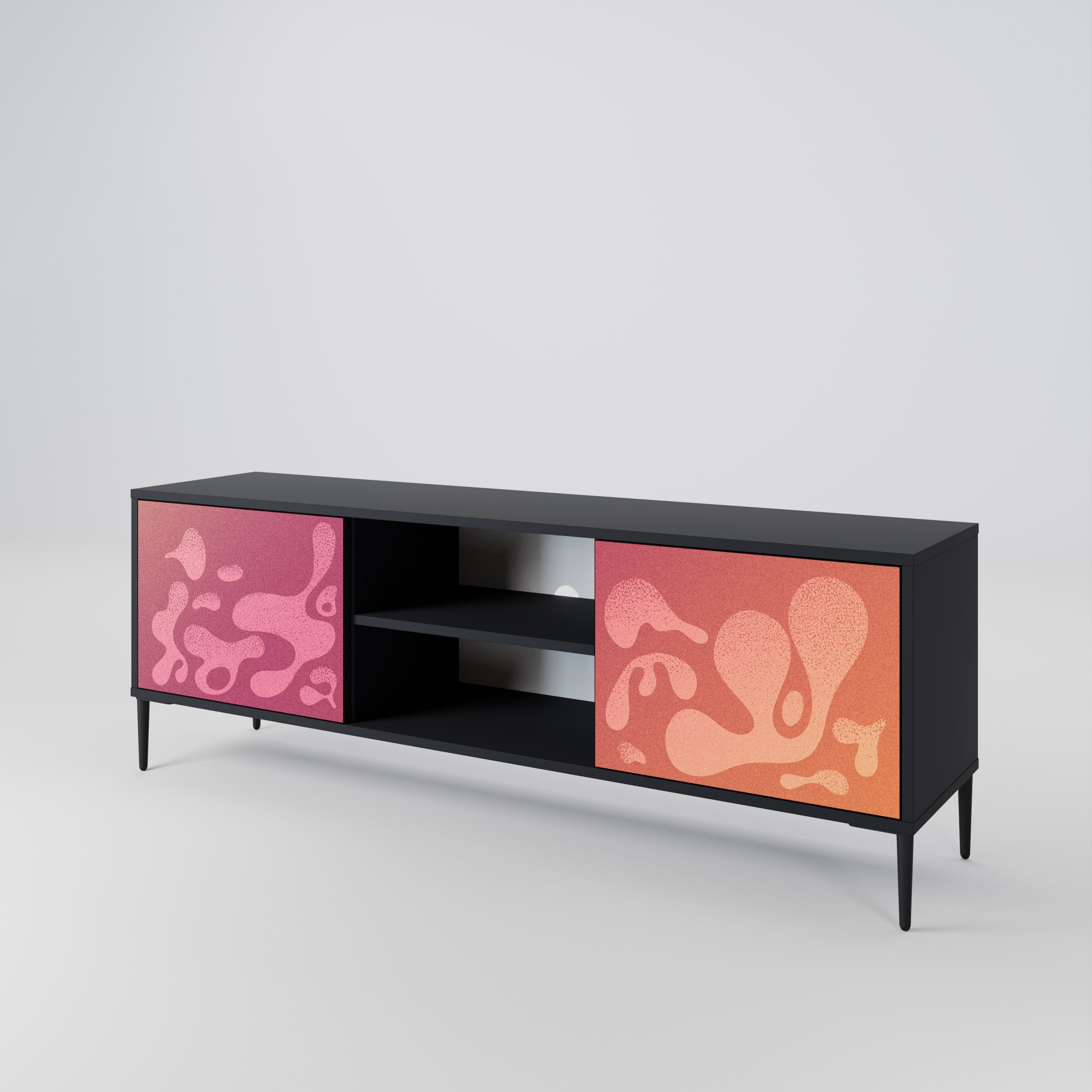 IRREGULAR PINK 2-Door TV Cabinet