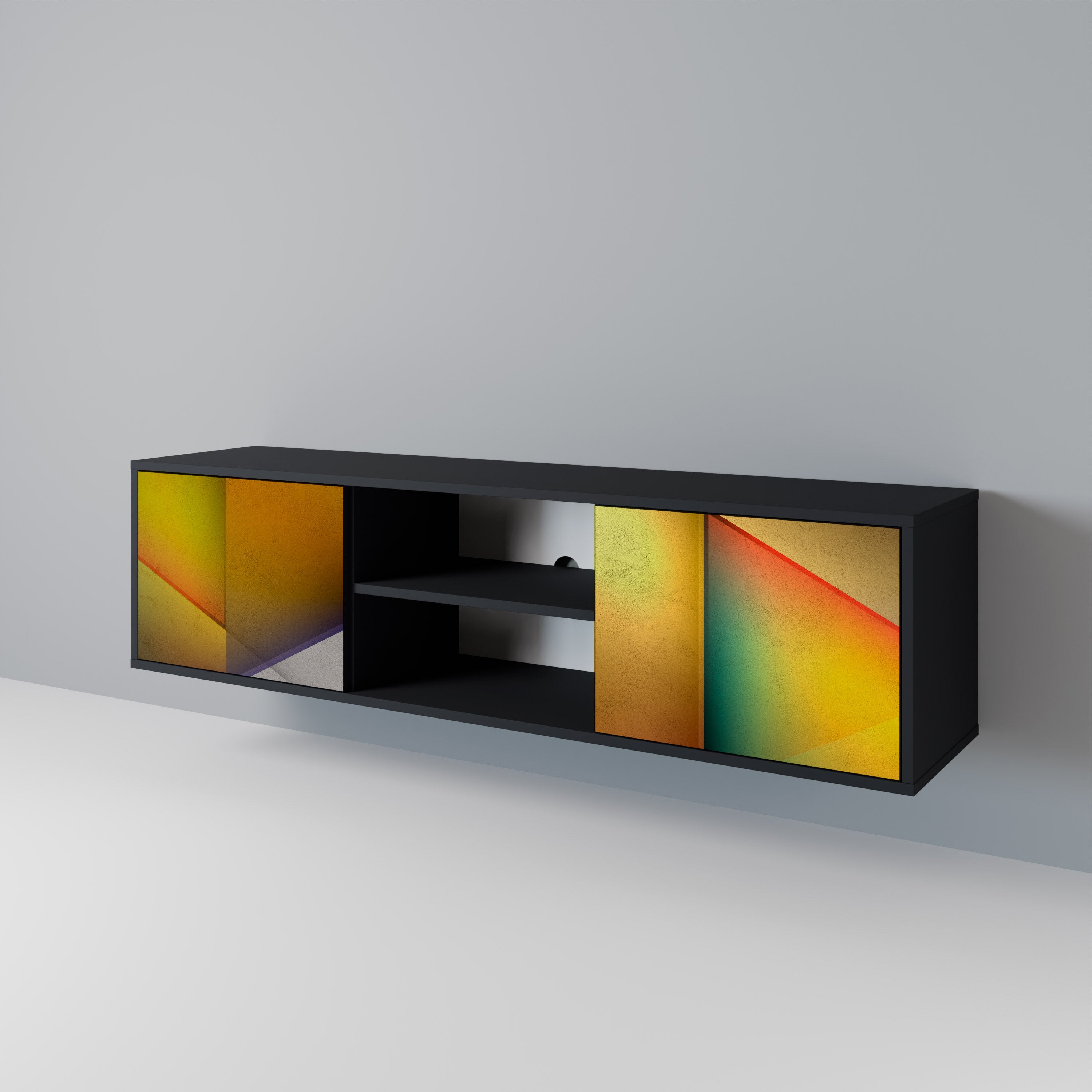 PIERCING SHARPNESS Έπιπλο τηλεόρασης 2-θυρών