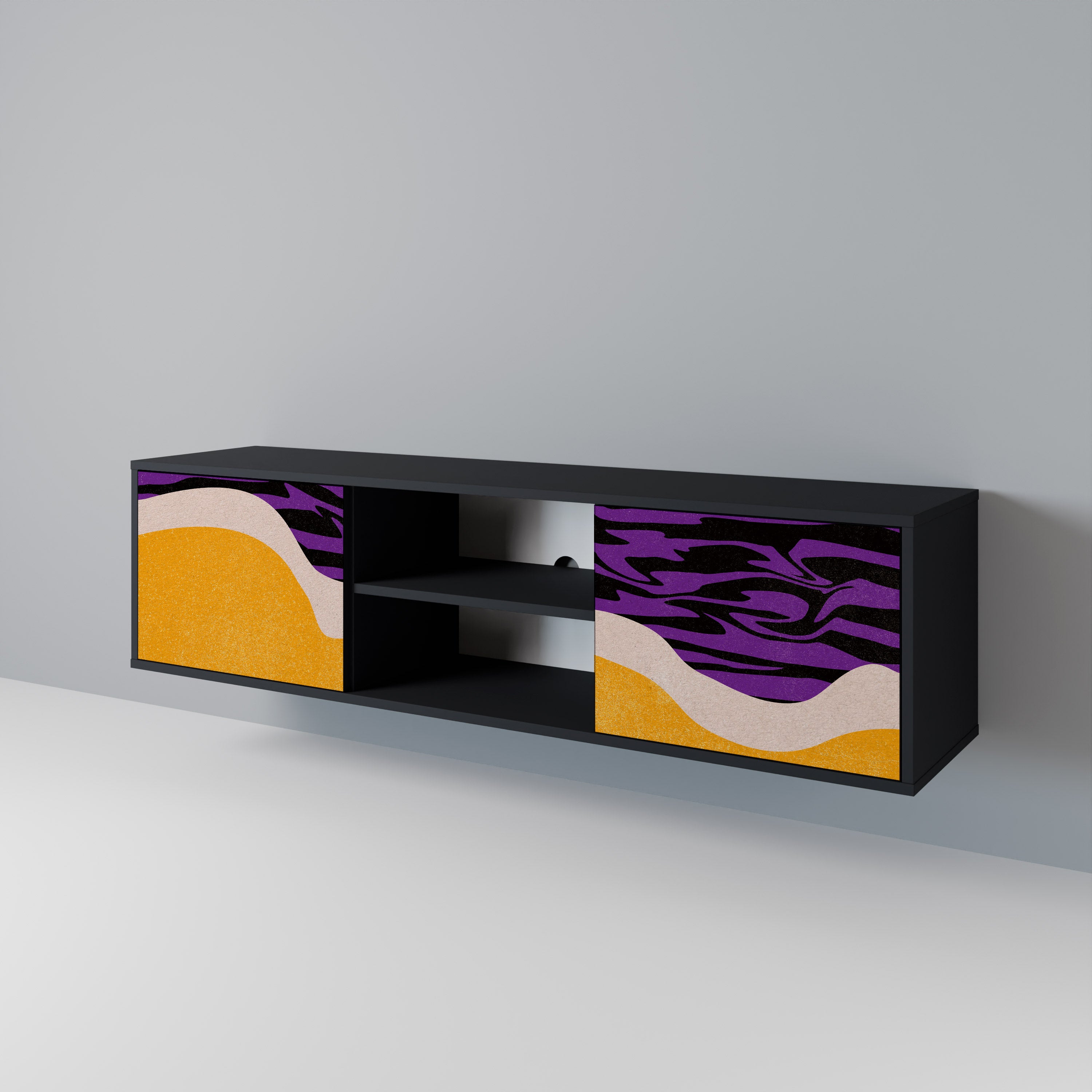 INDEPENDENT BORDER Έπιπλο τηλεόρασης 2-θυρών