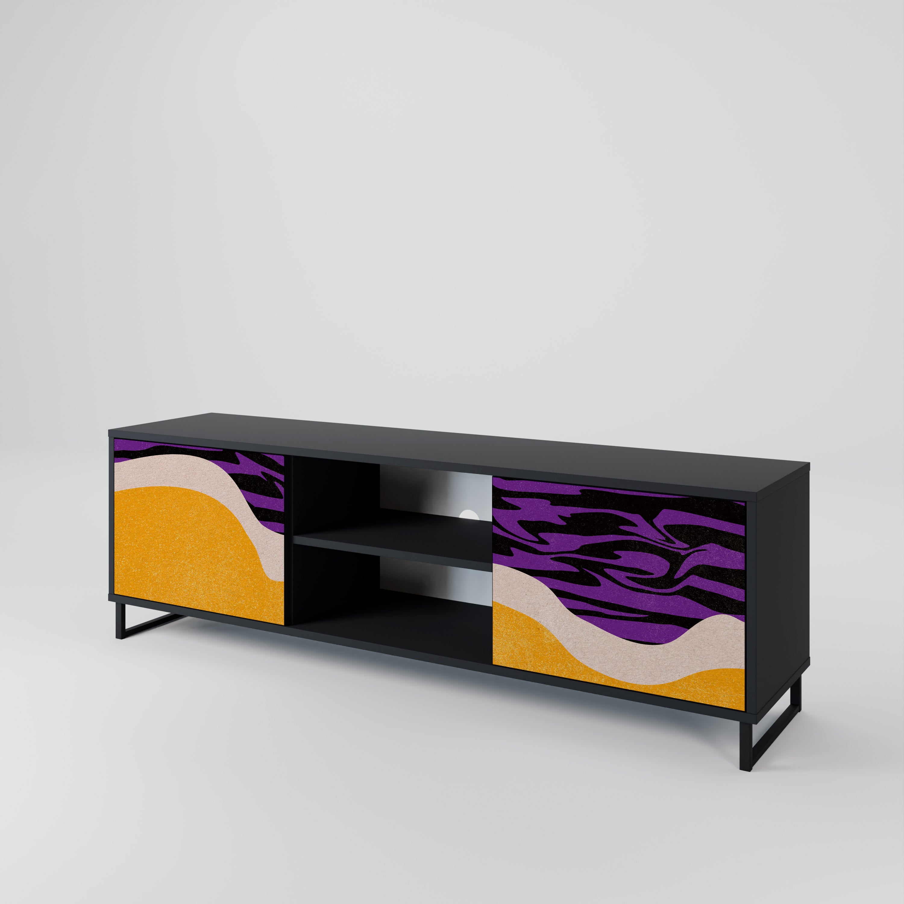 INDEPENDENT BORDER Έπιπλο τηλεόρασης 2-θυρών