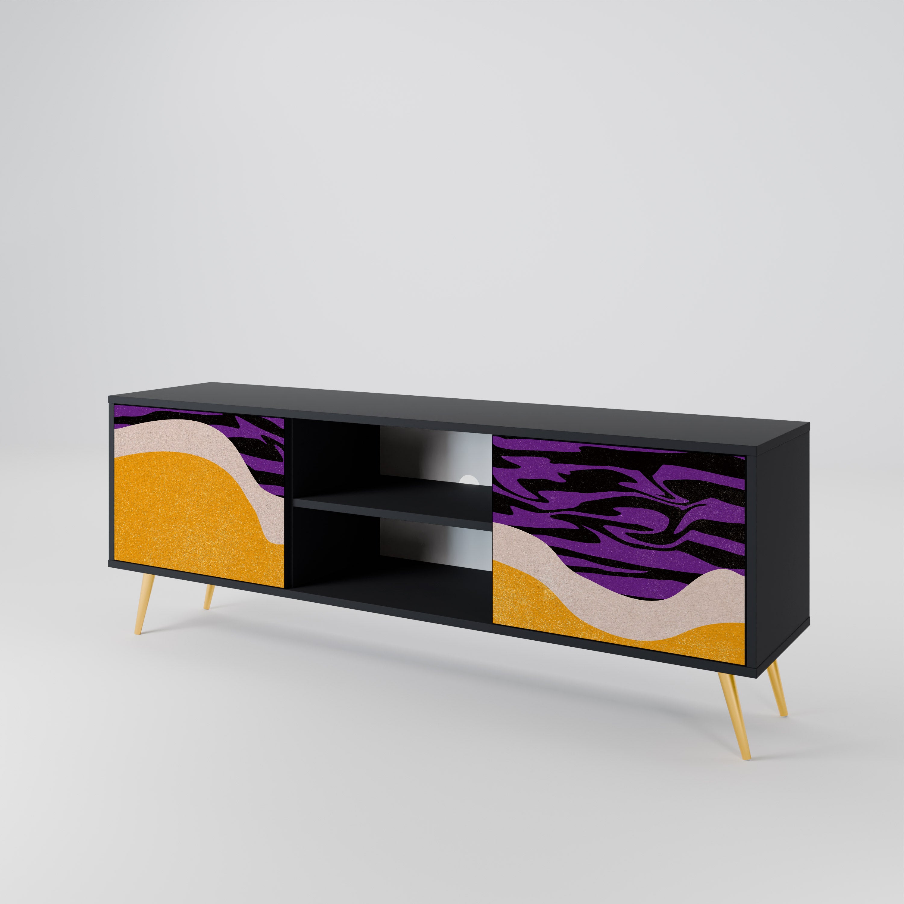 INDEPENDENT BORDER Έπιπλο τηλεόρασης 2-θυρών