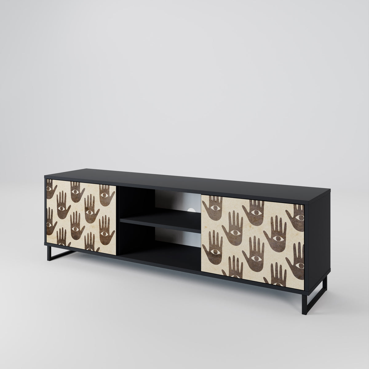 SEE MORE 2-Door TV Cabinet
