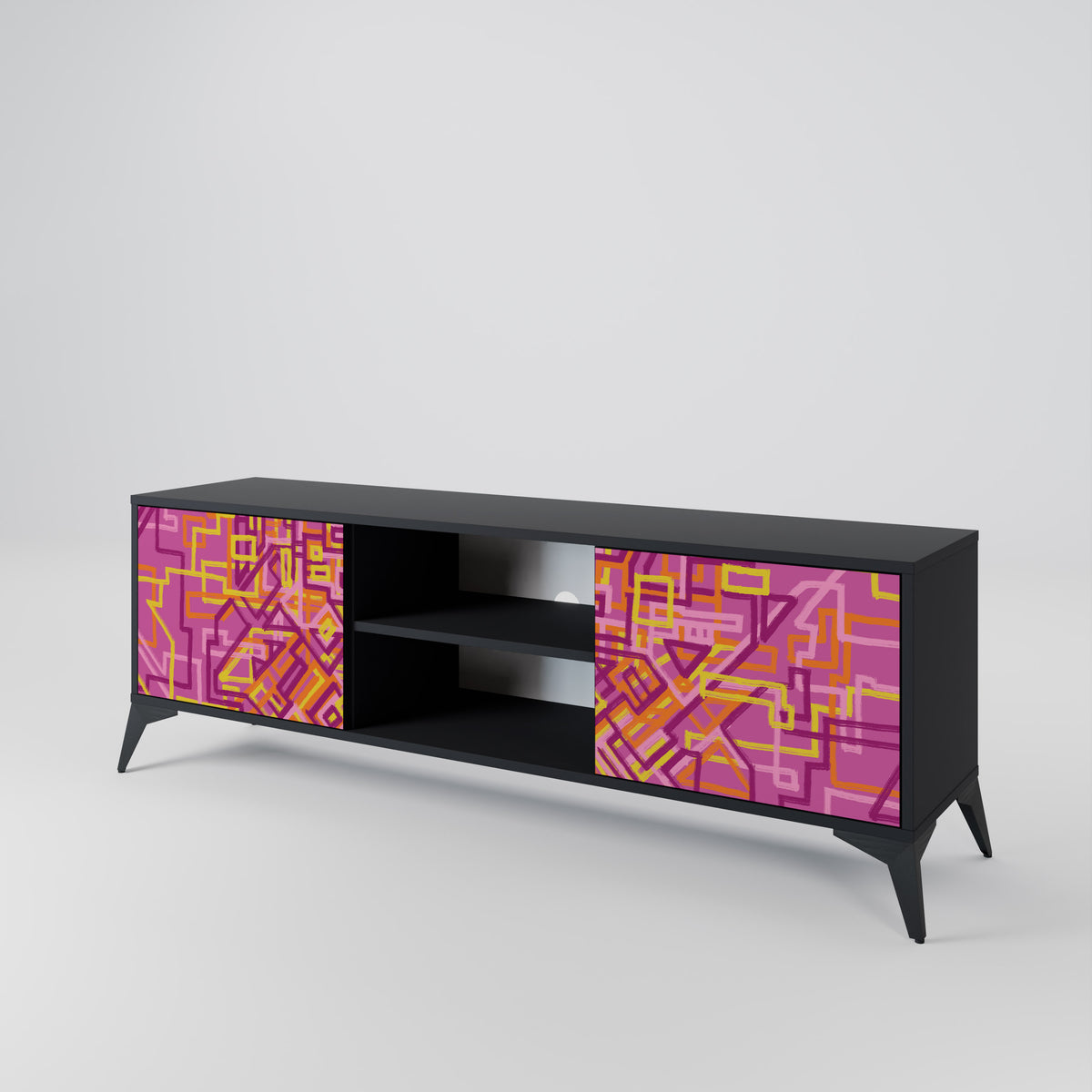 LOVELY MEMORIES 2-Door TV Cabinet
