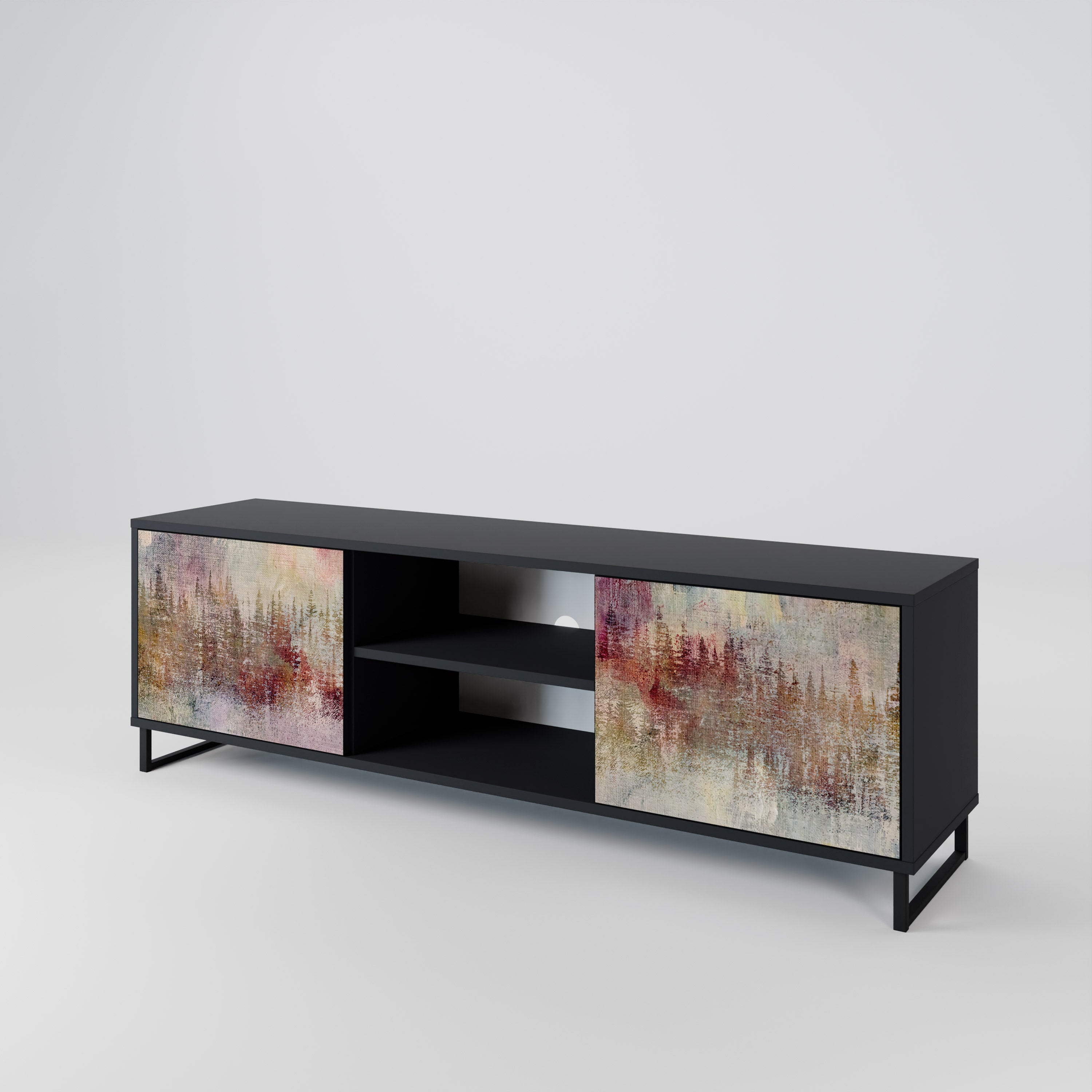 VEILED SUMMIT 2-Door TV Cabinet