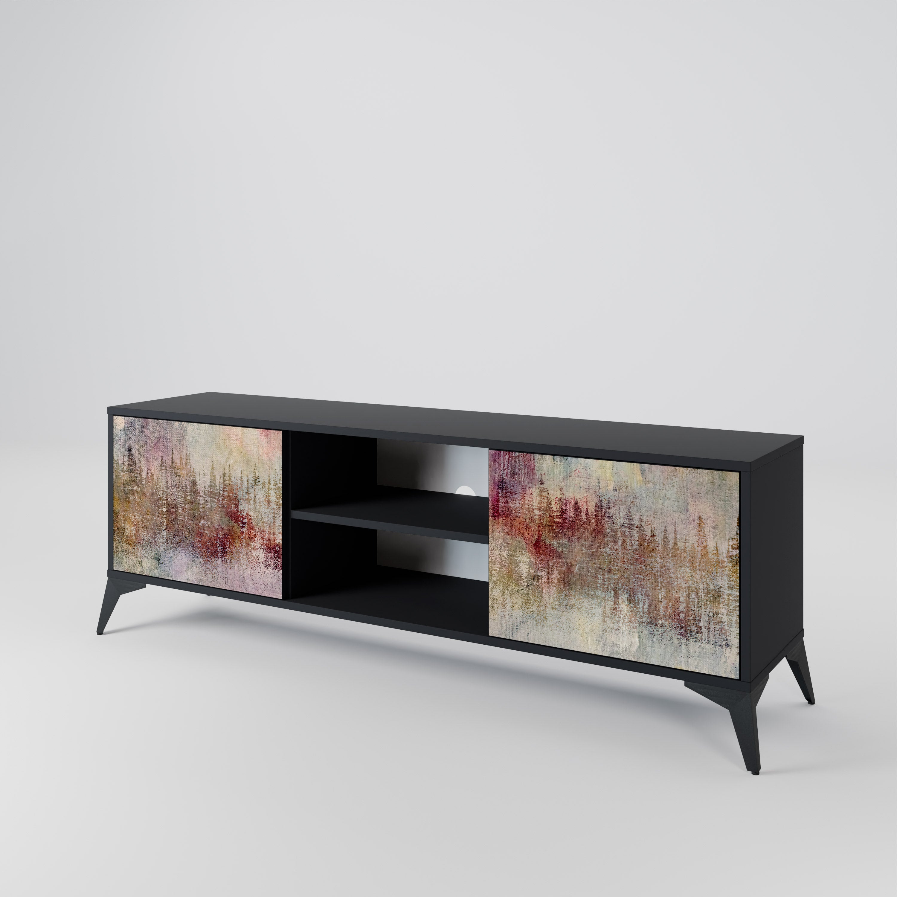 VEILED SUMMIT 2-Door TV Cabinet