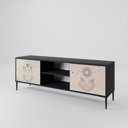 DELICATE BEAUTY Έπιπλο τηλεόρασης 2-θυρών